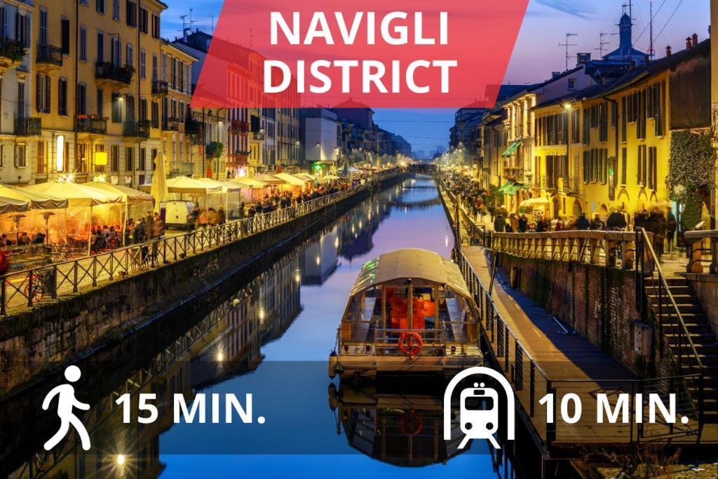 Verdi'S Nest - Loft With Wifi And Netflix Milano Exteriör bild